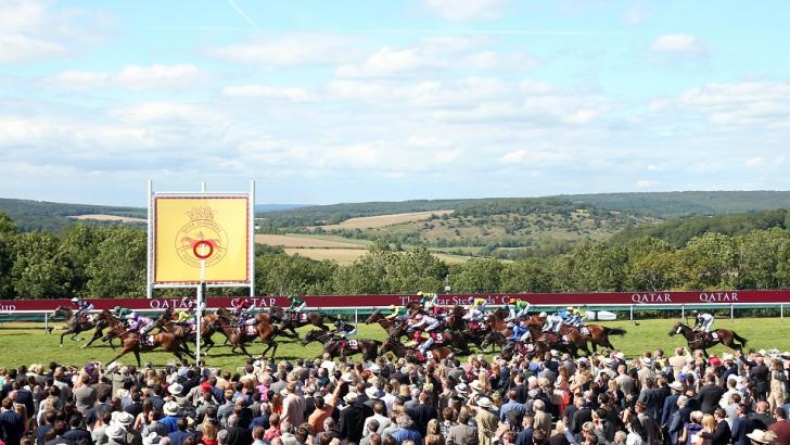 Goodwood racecourse on a glorious summer's day